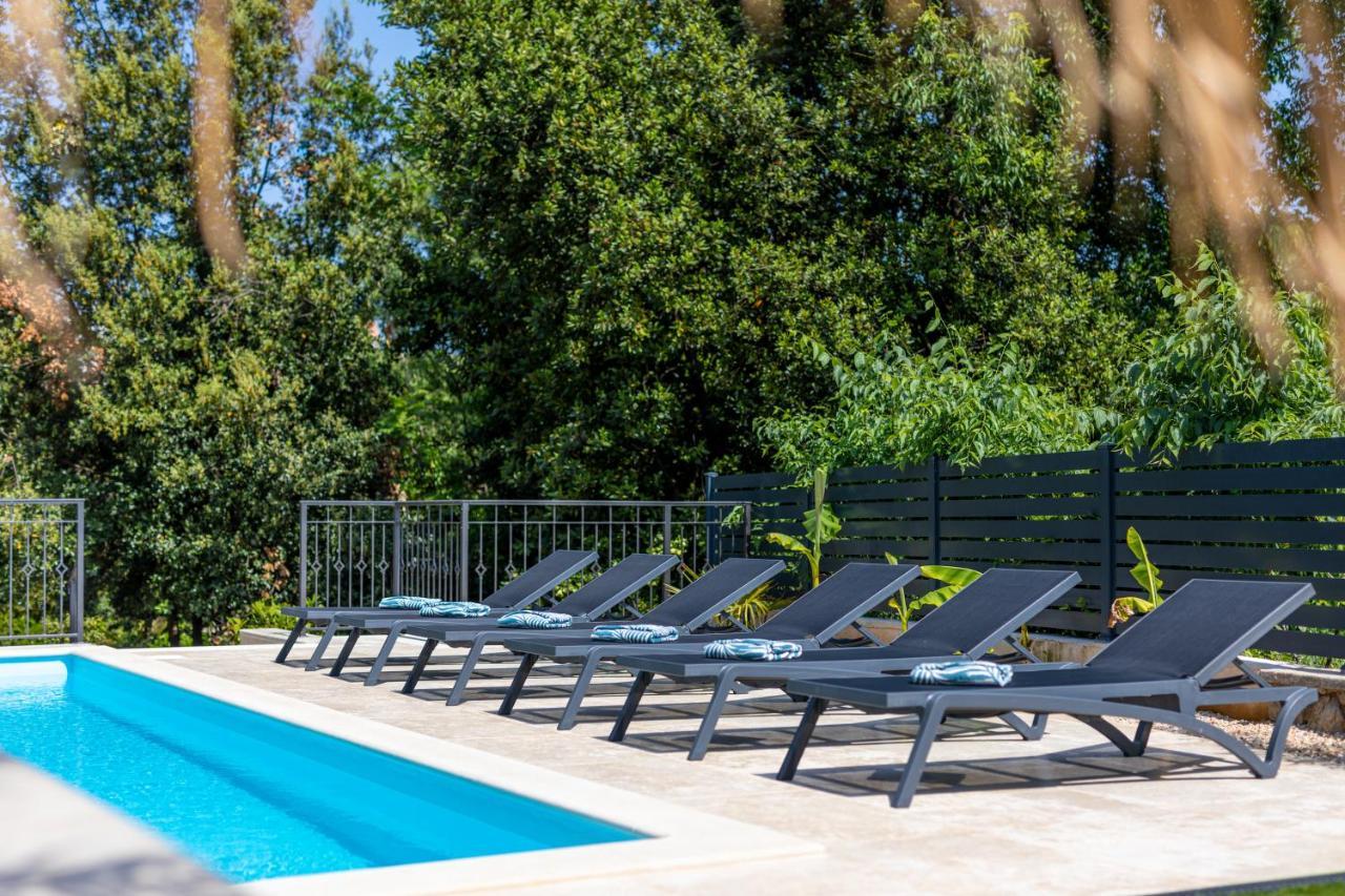 Villa Pafran With Heated Pool Krk Krk Town Eksteriør bilde