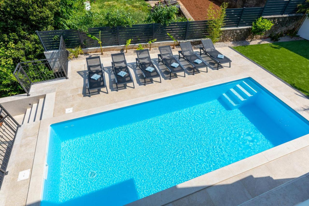 Villa Pafran With Heated Pool Krk Krk Town Eksteriør bilde