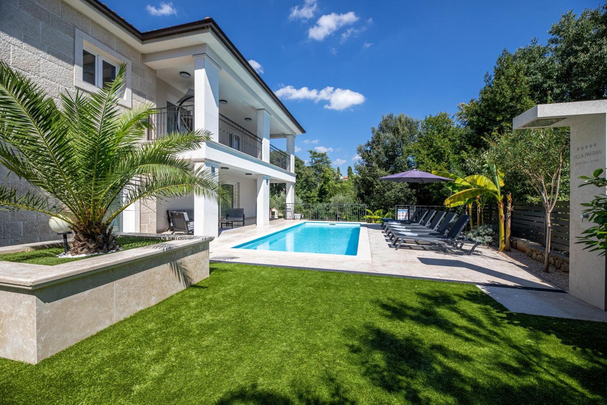 Villa Pafran With Heated Pool Krk Krk Town Eksteriør bilde